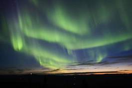 Obraz na płótnie alaska natura niebo gwiazda noc