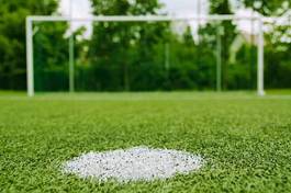 Naklejka sport boisko trawa piłka nożna