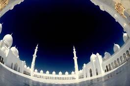 Naklejka niebo architektura ogród meczet