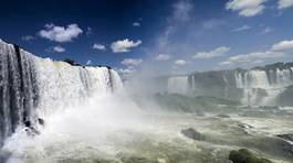 Naklejka woda brazylia wodospad wysoki największy