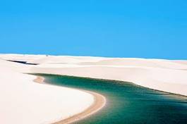 Plakat natura pejzaż pustynia wydma piękny