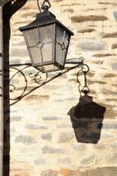 Obraz na płótnie stara uliczna latarnia