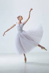 Naklejka tancerz baletnica balet dziewczynka