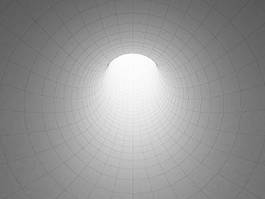 Plakat perspektywa obraz 3d ruch tunel