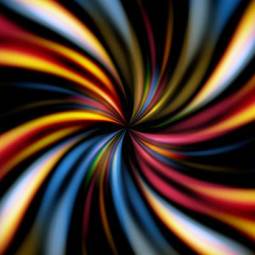 Plakat obraz wzór abstrakcja spirala