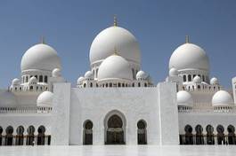 Naklejka arabian architektura arabski meczet pałac