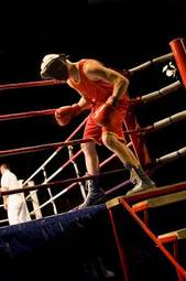 Fotoroleta mężczyzna mecz boks bokser