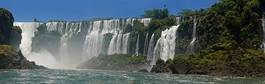 Obraz na płótnie woda wodospad panorama natura brazylia