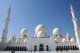 Naklejka architektura niebo meczet