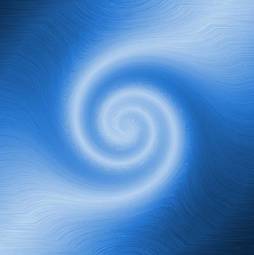 Naklejka spirala abstrakcja ruch duchowość fantazja