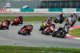 Obraz na płótnie motocykl wyścig motor motorsport