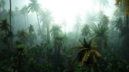 Plakat tropikalny dżungla lato