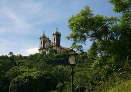 Naklejka natura kościół brazylia  