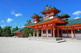 Plakat japonia azjatycki świątynia