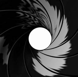Naklejka spirala proste nikt klasyk