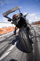 Plakat motorsport sport niebo rower silnik