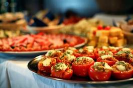 Plakat warzywo jedzenie pomidor pokarm
