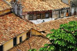 Naklejka architektura ameryka południowa lato brazylia tropikalny