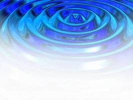 Naklejka sztuka spirala woda abstrakcja panoramiczny