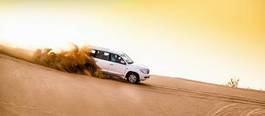 Obraz na płótnie samochód pustynia droga sport