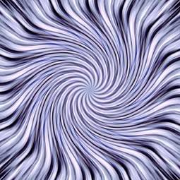 Naklejka fraktal abstrakcja ruch spirala ornament