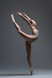 Plakat tancerz balet dziewczynka