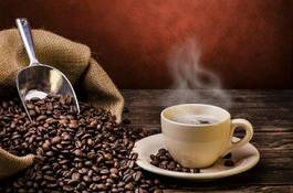 Plakat kawa arabski czarny