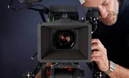 Fotoroleta mężczyzna kamery program statyw wideo
