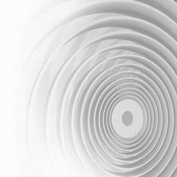 Plakat panoramiczny panorama wzór abstrakcja spirala