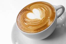 Obraz na płótnie kawa mleko sztuka kawiarnia