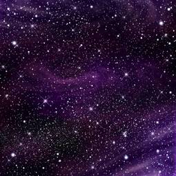 Plakat kosmos gwiazda mgławica