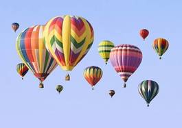 Naklejka lotnictwo niebo balon sport