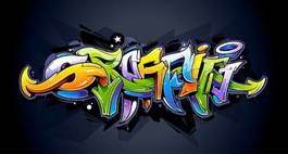 Obraz na płótnie hip-hop graffiti miejski
