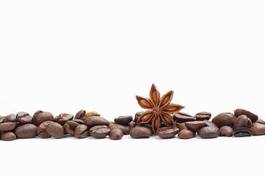 Obraz na płótnie kawiarnia kawa deser gwiazda