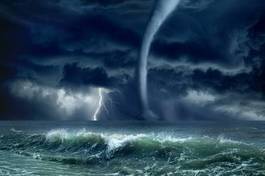 Obraz na płótnie morze fala sztorm