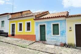 Naklejka brazylia miasto architektura