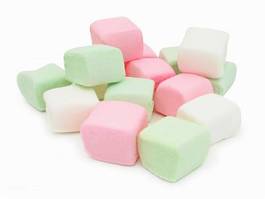 Fotoroleta marshmallow biały rose słodki