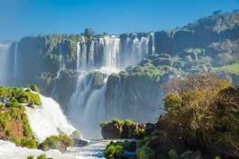 Naklejka narodowy park natura wodospad brazylia