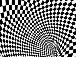 Plakat spirala tunel wąż ruch
