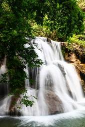 Obraz na płótnie tajlandia piękny wodospad woda narodowy