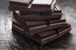 Obraz na płótnie czekolada deser jedzenie wzór