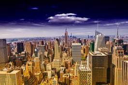 Obraz na płótnie brooklyn manhatan ameryka widok miejski