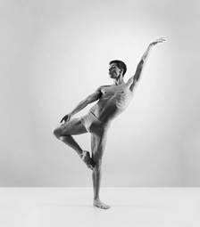 Plakat chłopiec taniec tancerz sport sztuka