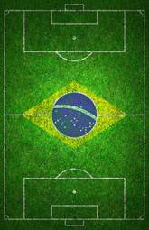 Naklejka sport sportowy brazylia