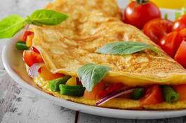Fotoroleta jedzenie zdrowy warzywo pomidor świeży