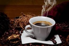 Obraz na płótnie włochy ziarno expresso kawa