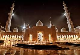 Naklejka arabski pałac meczet
