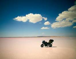 Obraz na płótnie widok lato motocyklista motor