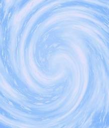 Plakat spirala niebo ładny