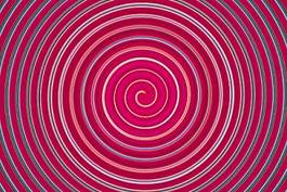 Plakat spirala abstrakcja trzepak pracy zespołowej wirować
